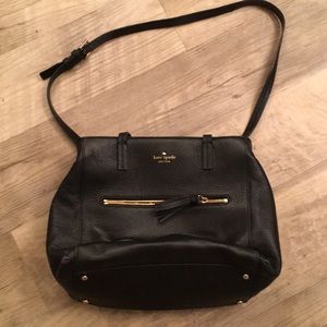 Kate Spade Black Leather Purse